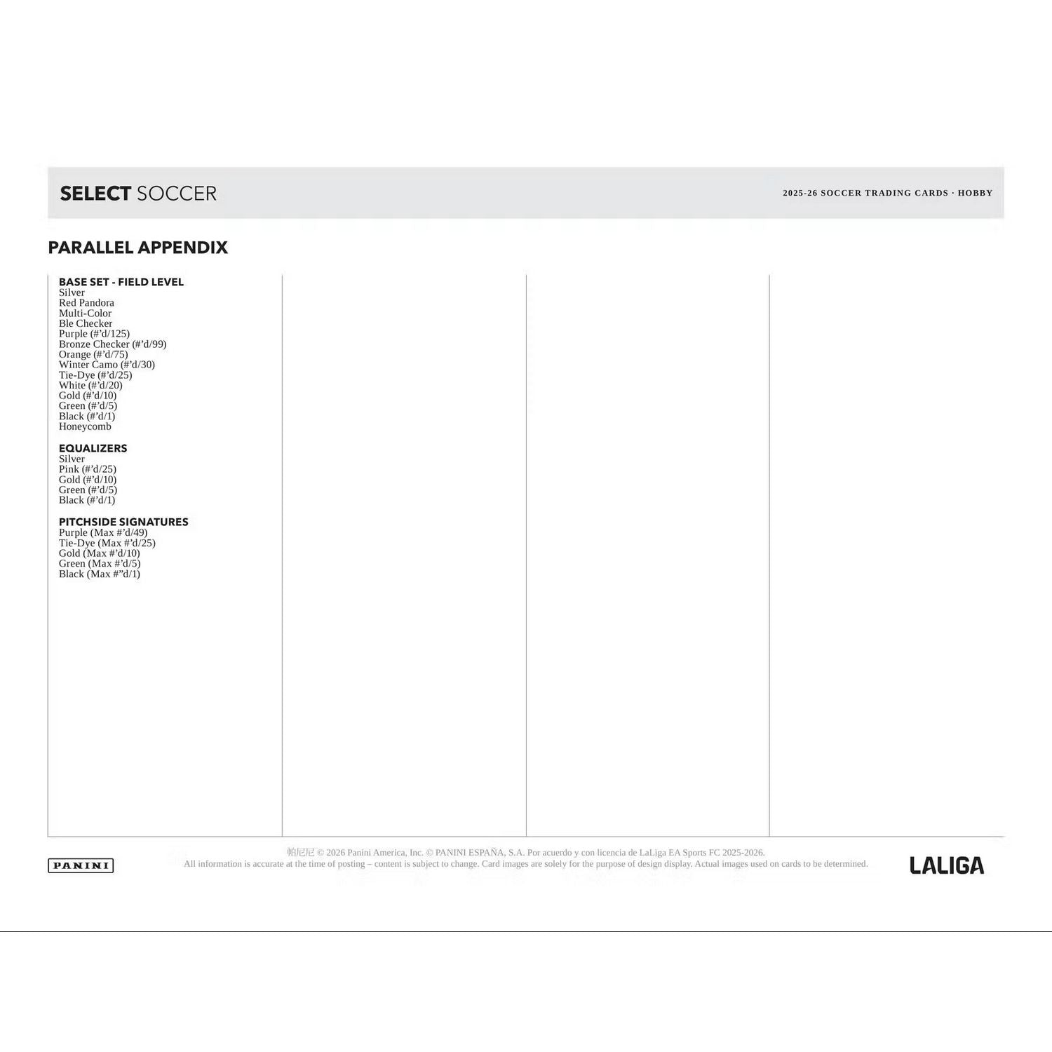 2025-26 Panini Select La Liga Soccer Hobby Box