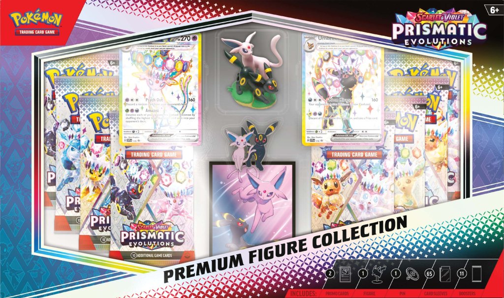 ** DAMAGED** Pokemon - TCG - Prismatic Evolutions Premium Figure Collection